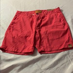 Red Camel Shorts, Size 32”, Madame Coral, Size 34